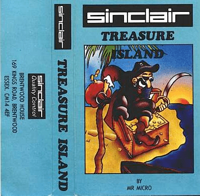 Treasure Island box art for ZX Spectrum